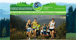 Desktop Screenshot of goralmarathon.com