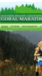 Mobile Screenshot of goralmarathon.com